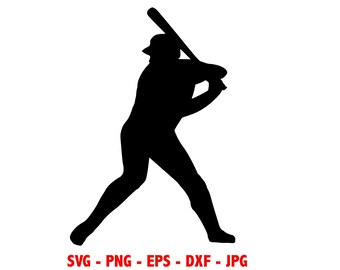 Free Free Baseball Batter Svg 611 SVG PNG EPS DXF File