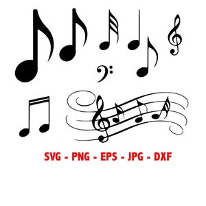 Music Svg - Etsy