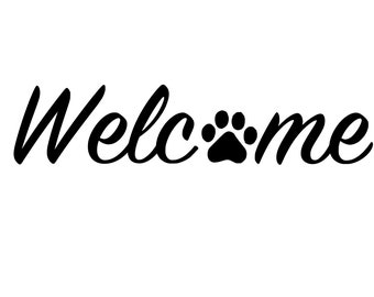 Free Free Welcome Paw Print Svg Free 858 SVG PNG EPS DXF File