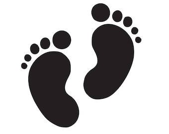 Download Baby Feet Svg Etsy