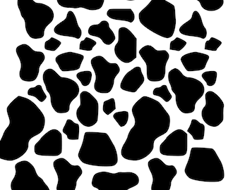 Cow Print Svg Etsy