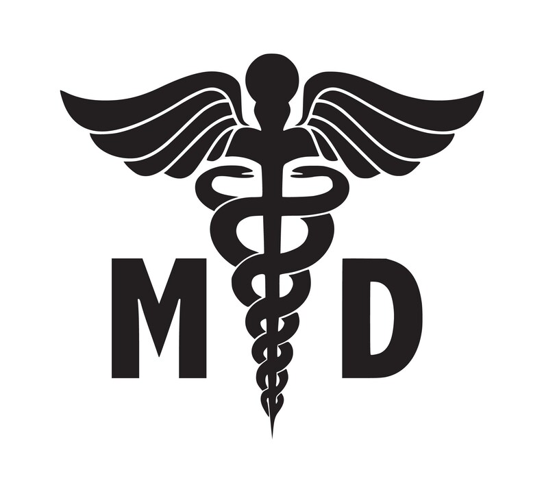 Medical Symbol SVG Caduceus Svg MD Svg Star of Life Svg Etsy