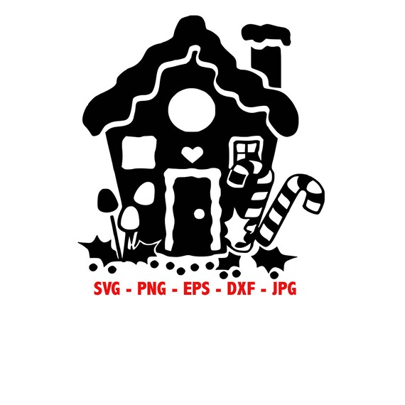 Download Gingerbread House Instant Download SVG PNG EPS dxf jpg | Etsy