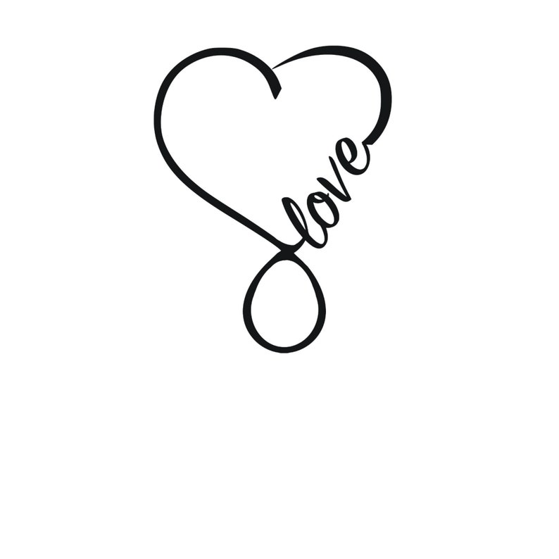 Download Infinity Love Heart Instant Download SVG PNG EPS dxf jpg ...