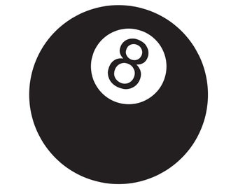 8 Ball Svg Pool Svg Billiards Svg Instant Download SVG PNG 