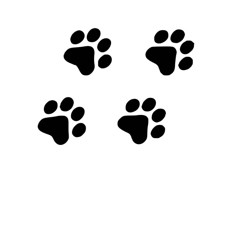 Download Dog Paws Instant Download SVG PNG EPS dxf jpg digital | Etsy
