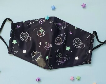 Veggie Galaxy! Pocket Facemask