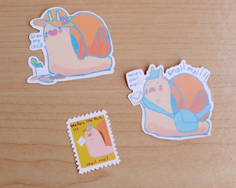 Snail Squad Stickers