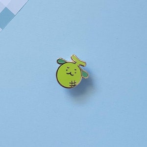 Melon Dog Mini Enamel Pin