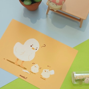 Impression 4 × 6 Ducky Duck Duck Journey