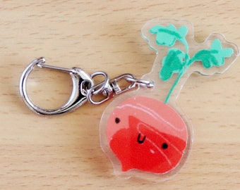 Beet Acrylic Charms