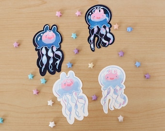 Bunny Jellyfish Stickers