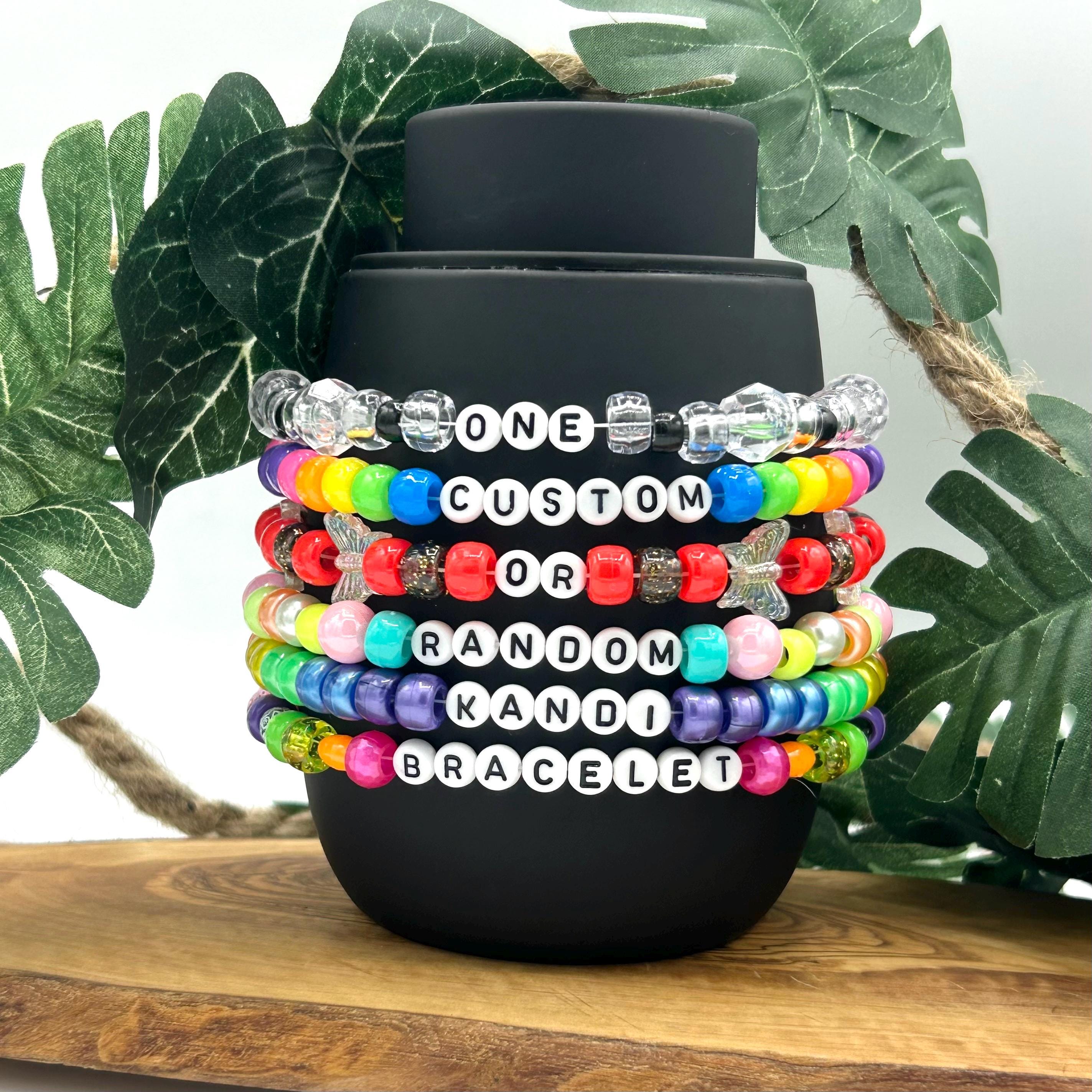 キャンディ様　オーダーブレスレット Kandi bracelet - Etsy 日本
