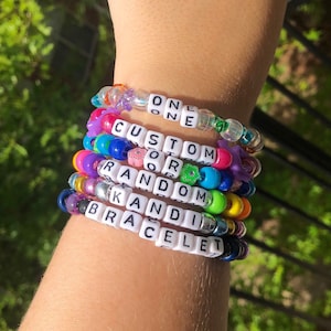 SINGLE Kandi Bracelet