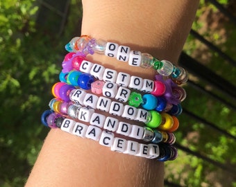 Single Kandi Bracelet Various Styles to Choose From - Etsy