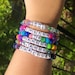 SINGLE Kandi Bracelet 