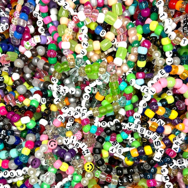 MULTIPLE Kandi Bracelets (Random or Custom)