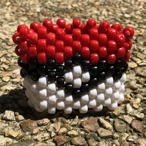 Kandi Pokeball Cuff