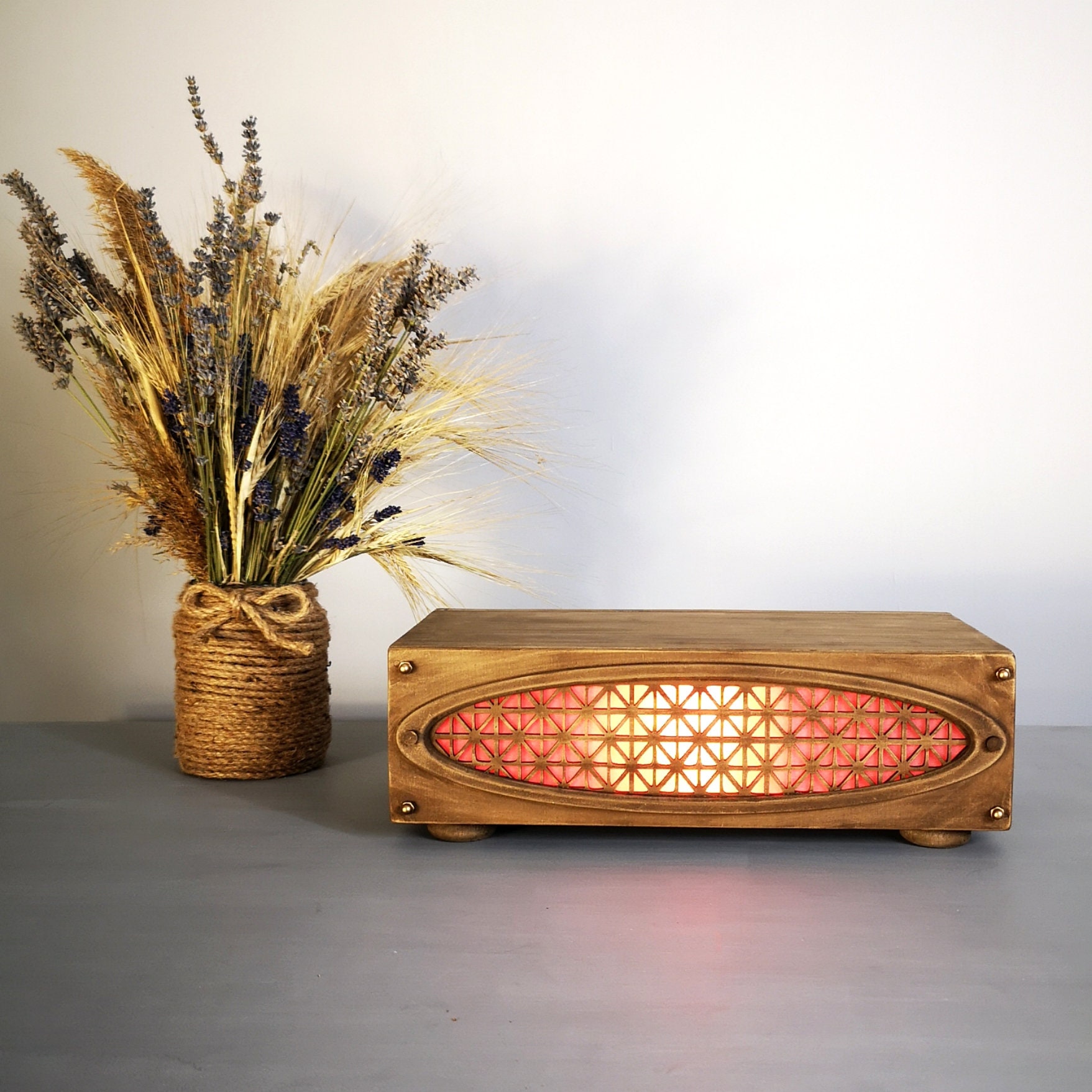 lampe Led/lampe En Bois/lampe