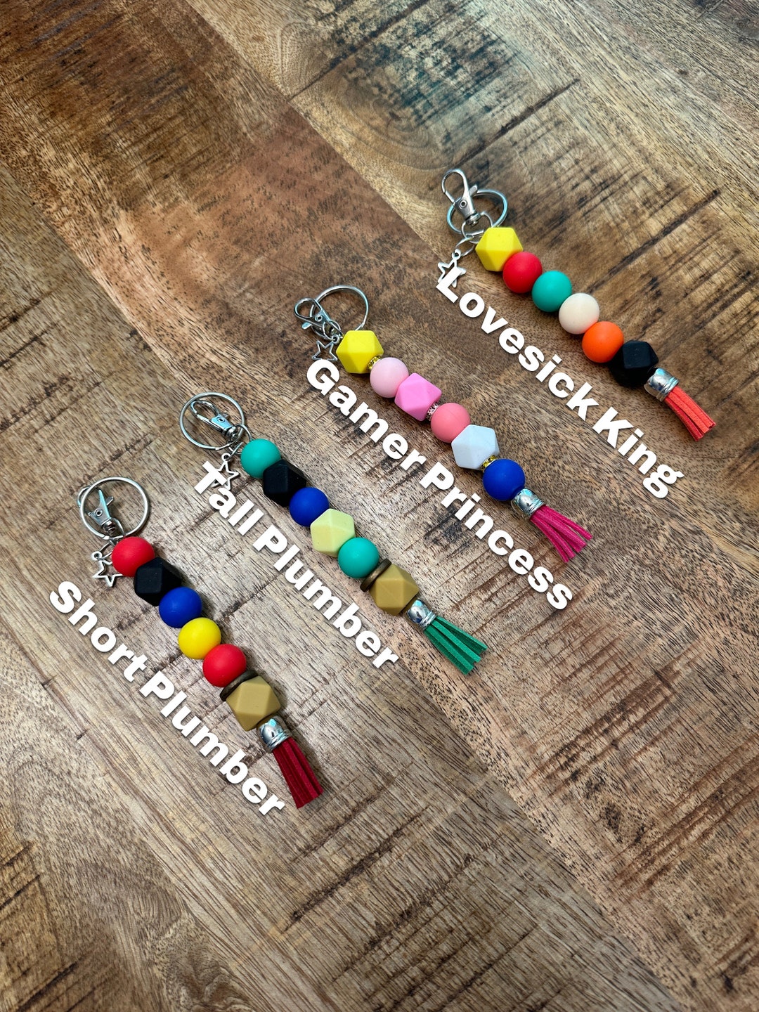 SM Bros inspired Character Color Palette Keychain Bag Accessory Etsy