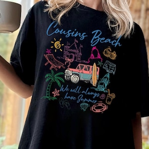 Cousins Beach TSITP Shirt, der Sommer drehte ich ziemlich Shirt, wir haben immer Sommer T-Shirt, Team Conrad Team Belly Team Jeremiah T-Shirt