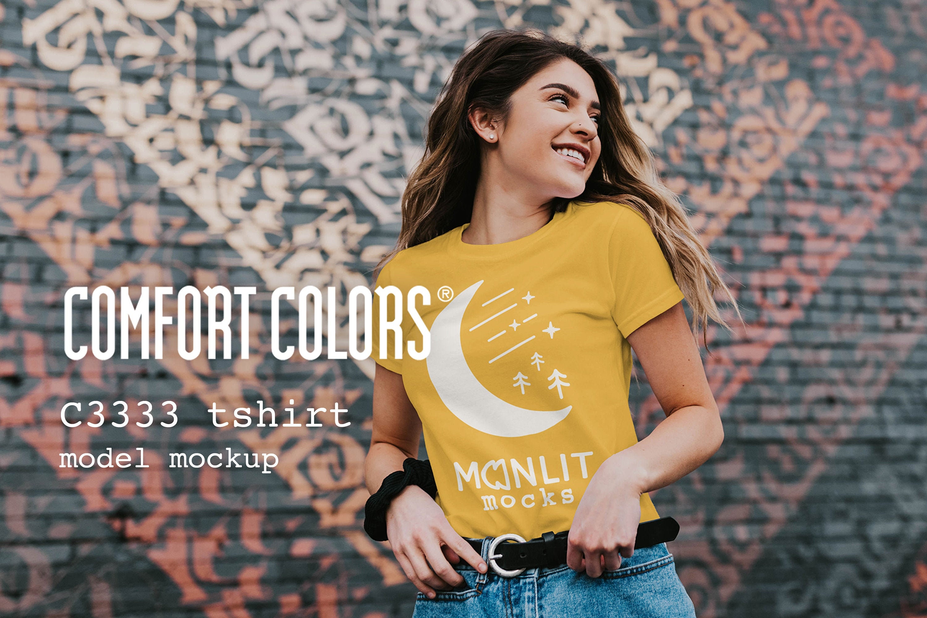 Download Every Color T Shirt Mockup Comfort Colors C3333 Women S Etsy