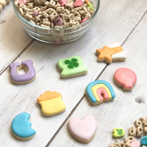 A wee bit o&#39; Lucky Charms! 3D printed Lucky Charms cookie cutters
