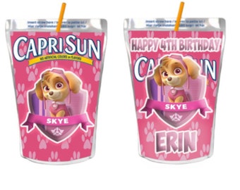 Etiquettes Caprisun