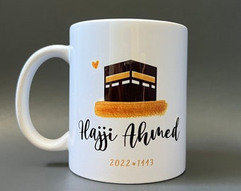 Hajji Personalized Mug  Hajj Mubarak 2025 /1446