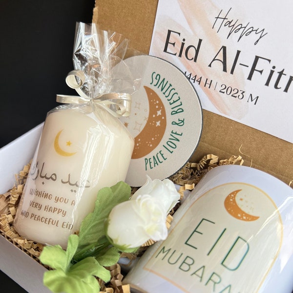 Eid Mug and Candle Gift Set / Eid Gift Set / Eidi / Eid Box
