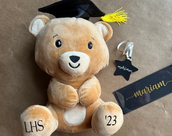 Personalized Graduation 8" Teddy Bear Gift Pack/ class of 2026