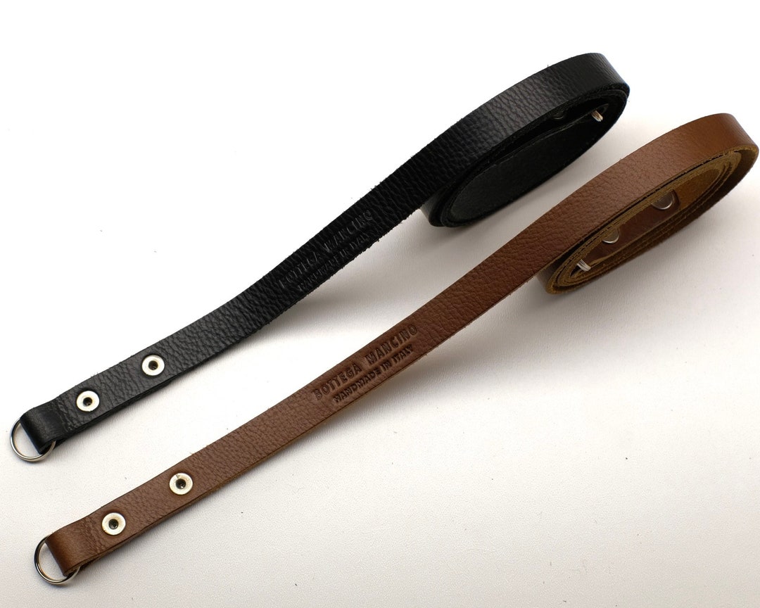 Tracolla Doppia Per Fotocamera In Pelle - Cinghia Regolabile A X, Con Ganci Di Sicurezza, Per Fotografi Professionisti - Foto 4