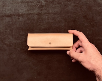 Handmade Tuscan Leather 35mm Film Holder, Camera Film Case