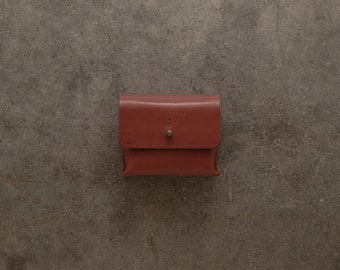 Handmade Leather Film Pouch, 3 Roll Film Case, Made in Italy , 35mm Analog camera