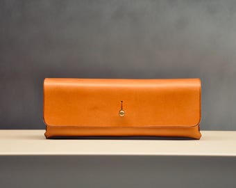 Handmade Leather 35mm Film Holder, Toscana Vegetable Tanned