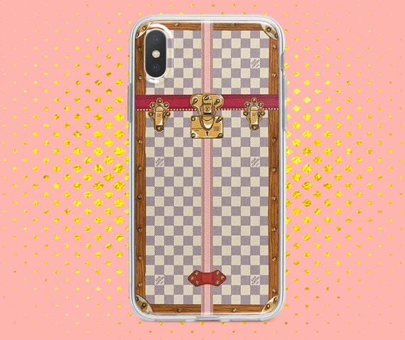 inspired by louis vuitton damier azur iPhone XS Max case | Etsy