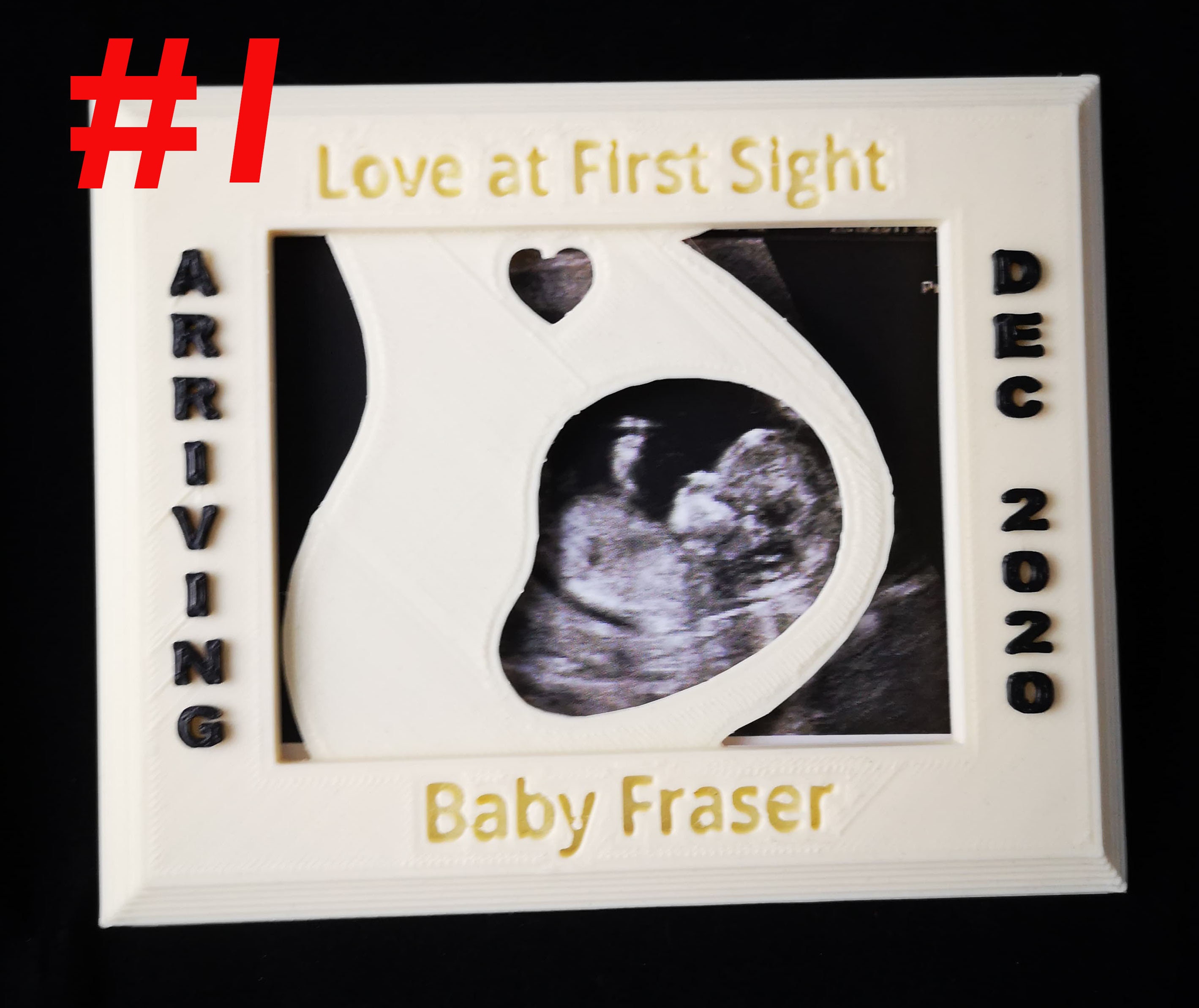 Personalized Baby Ultrasound Scan Frames Etsy