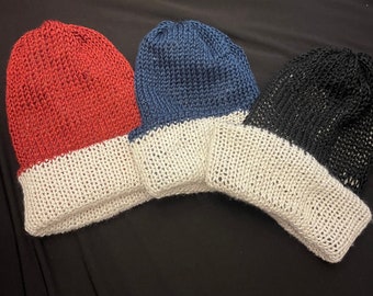 Classic dual knit style reversible beanie