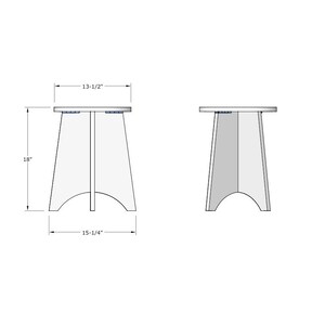 F7 Weatherproof Side Table or Stool image 6