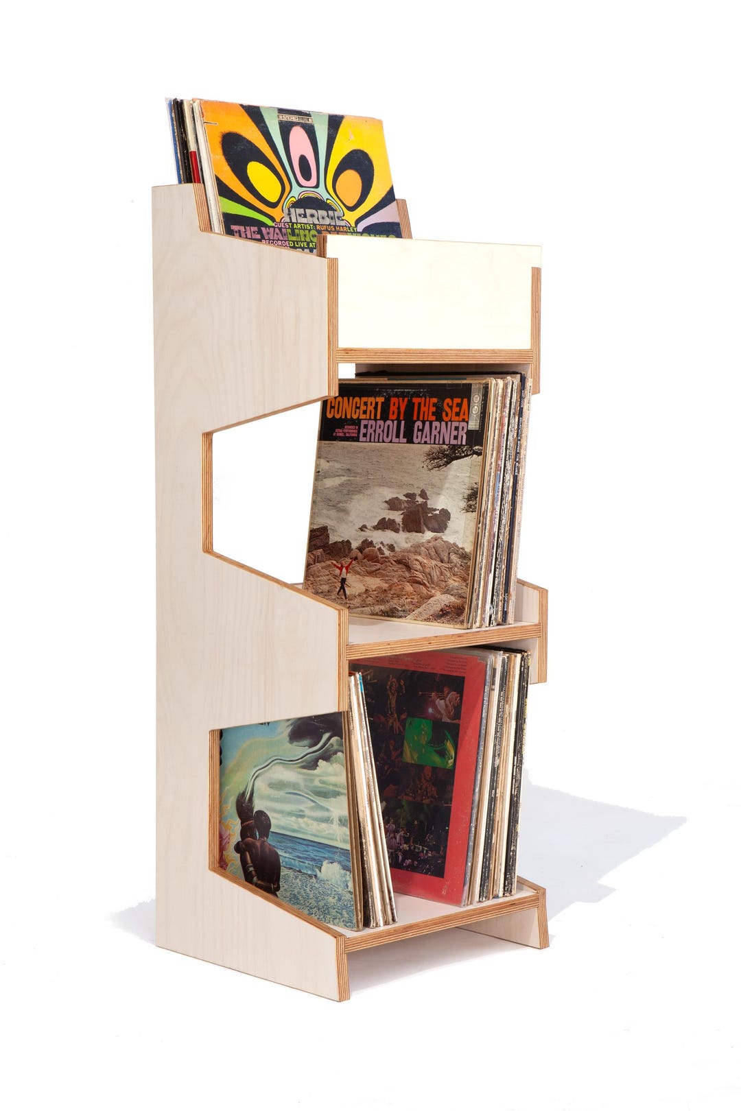 Zero-waste Plywood F3 Record Rack - Etsy