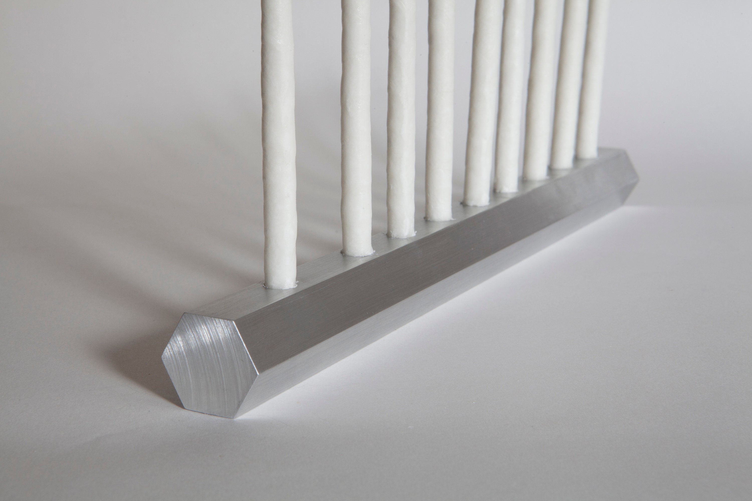 Menorah Moderne Faite à La Main