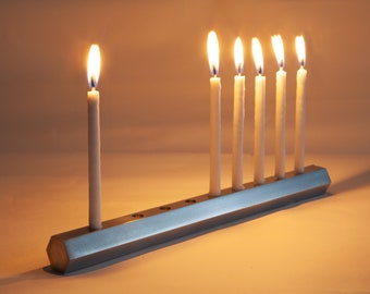 Handmade Modern Menorah