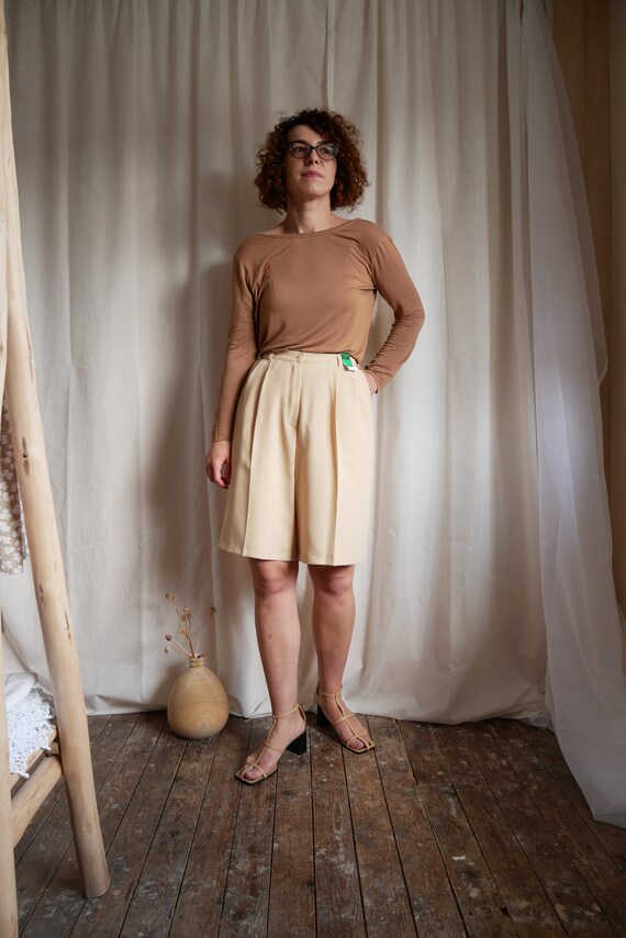 Vintage 90's deadstock tailored shorts | St Michae