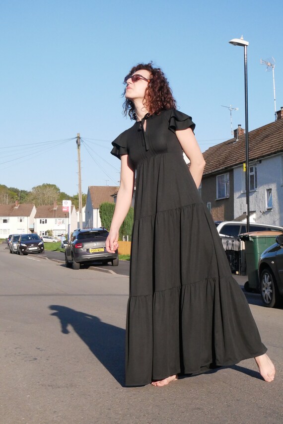 Vintage 70's Marion Donaldson boho maxi dress | Ti