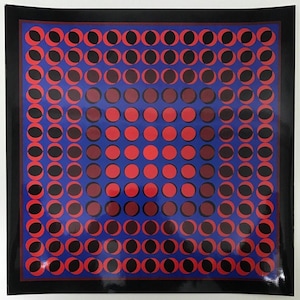 Victor Vasarely (1908-1997) &quot;TUZ&quot; Original heliogravure on paper