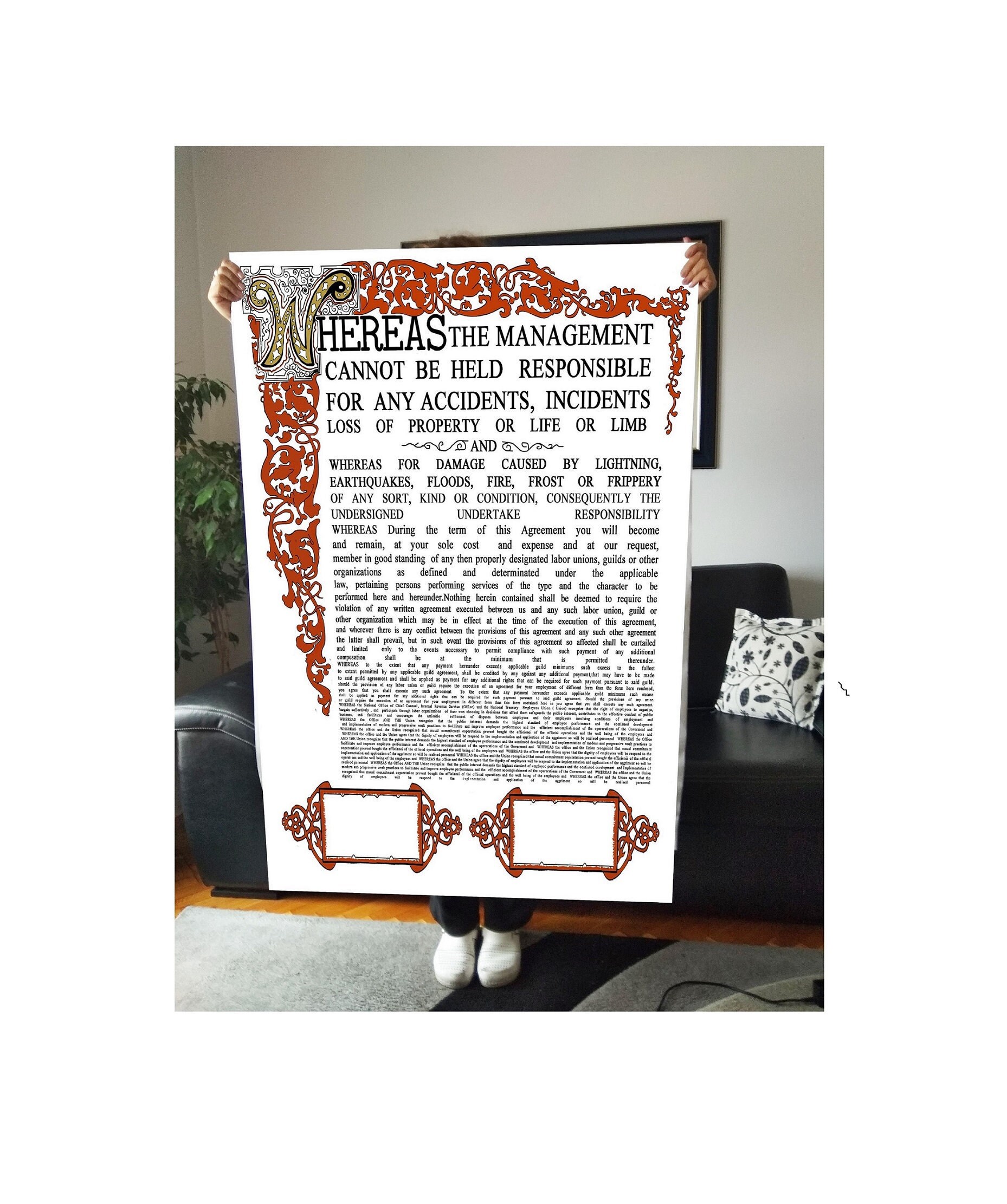 Chocolate factory contract my printed version Birthday guestbook, party guestbook, wedding guestbook, birthday guestbook