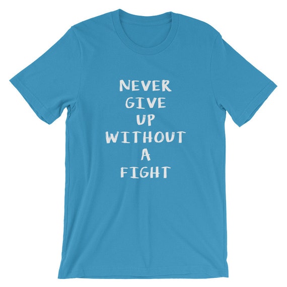 Never Give Up sans un T-Shirt / de lutte / T-Shirt Motivation Tees 9c5a00 Never Give Up sans un T-Shirt / de lutte / T-Shirt Motivation Tees 9c5a00