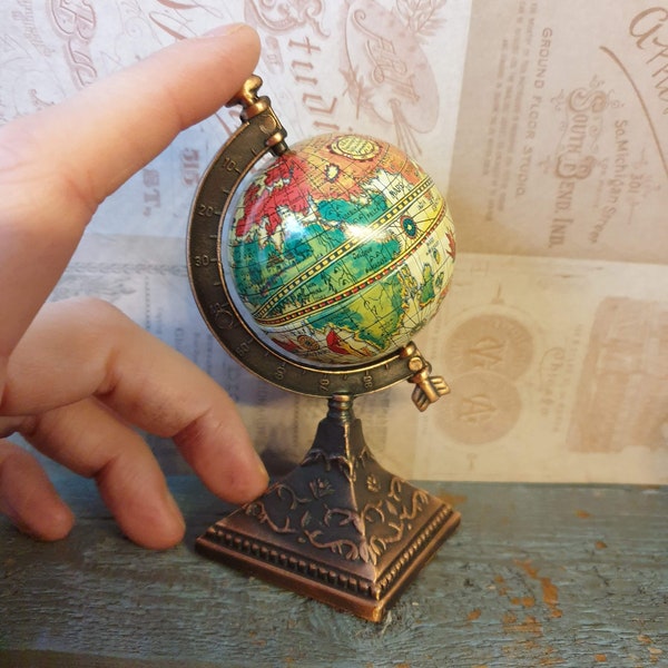 Miniature globe dollhouse # 2