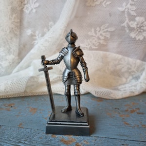 Miniatur Ritter - Silberauflage