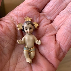 Miniature 4cm baby Jesus
